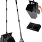 Dog Pooper Scooper with 20 Bag Attachment Long Handle Swivel Bin, Rake Heavy Duty Pooper Scooper for Large Medium Dogs Easy to Clean Poop Scooper for Yard, Grass, Gravel