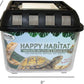 Happy Habitat (Standard) - Ventilated Enclosure & Breeder Box - for Live Feeder Insects, Reptiles, Amphibians & Other Small Pets - Durable Plastic Portable Terrarium