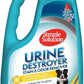 Simple Solution Urine Destroyer for Pets, Strong Odor, Enzyme Pet Odor Eliminator for Home, Floor Cleaner, Stain Remover for Cats & Dog Pee, Cat Urine Destroyer, Carpet Cleaner Spray, 1 Gallon