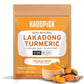 HANDPICK Lakadong High Curcumin Turmeric Powder (226g/ 8oz) Non GMO, Gluten Free, 100% Raw, Sourced from India, High Curcumin, Premium Quality, Packed in Resealable Ziplock Pouch