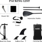 Inflatable Stand Up Paddle Board 10‘x30‘‘- Ultra-Light SUP with Backpack, Pump, Paddle, Coil Leash, 3 Fins, Repair Kit, Stable Design, Non-Slip EVA Deck for Adults & Youth