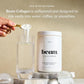 Beam Collagen Powder, Collagen for Women, Collagen with Hyaluronic Acid, Collagen Peptides Type 1 and 3, with Biotin, Grass Fed Bovine, Third-Party Tested, Best for Coffee, Vitamin C, 60 Servings