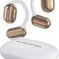 Monster Open Free AC100 Open Ear Headphones, Bluetooth 5.3 Wireless Headphones with Earhooks, Immersive Stereo Sound by Dual Large Driver, Clear Talk, 30H Playtime,Waterproof Sport Earbuds for Running
