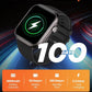 Smart Watch for Women for iPhone&Android: 100 Day+Battery Life, Smart Watch Bluetooth Call with 24/7 SpO2 Sleep Heart Rate Monitor, IP68 Waterproof,Fitness Tracker with 120+Sport,Reloj Black 2 Bands