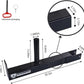 Upgraded Adjustable Jammer Arms, Lever Arms, Monolift Attachments Rated 600 LB Per Arm, Fits Racks at All Post Sizes and Hole Sizes, Pair