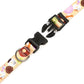 Mercano Adjustable Dog Collar - Special Design Patterns, Soft Nylon Comfortable Sturdy Pet Collar for Small Medium Large Dogs (S, Beige Cookie)