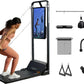 32 inch Gym Monster Home Gym Machine & AeroRow Rowing Bench & Adjustable Weight Bench & Smart PowerGrip& Accessories Organizer Bundle