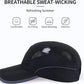 Running Hat Mesh Sports Cap Lightweight Quick Drying Runner Cap for Men Women
