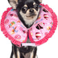 CuteBone Inflatable Dog Collar Alternative for Small/Medium Dogs After Surgery-Double Adjustable Neck Range P23SO00102M