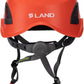 Land Helmets ClimbPro Safety Helmet for Rock Climbing – Lightweight & Durable Hard Shell with Adjustable Chin Strap and Accessory Slots – Ideal for Indoor & Outdoor Adventure