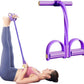2025 Upgrade Multifunction Tension Rope or Exercise Sit Up Exercise Equipment,Pedal Ankle Puller,Bands-6 Tube Pedal Ankle Puller for Women Men