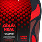 Flex Fit Sport Insoles - Medium Arch Support Inserts - Running Insoles for Sneackers - Shoe Inserts for Men and Women (Red, XS)