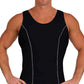 Insta Slim -Made in USA- Compression Tank-Top Shapewear for Men. Tummy Control Slimming Body-Shaper for Belly & Back Support