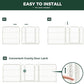 FXW Rollick Unleashed Dog Playpen for Indoor, Yard, RV Camping, 32 inch 32 Panels for Small and Medium Dogs, White│Patented