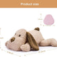 Puppy Heartbeat Toy for Anxiety Relief Dog Behavioral aid Toy for Puppies Sleep Aid Separation Anxiety Soother Cuddle, Brown