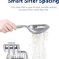 WePet Cat Litter Scoop, Aluminum Alloy Sifter, Kitty Metal Scooper, Deep Shovel, Long Handle, Poop Sifting, Kitten Pooper Lifter, Durable, Heavy Duty, for Litter Box