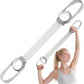 Figure 8 Fitness Resistance Bands with Handles, 20-60lb Adjustable Elastic Excercise Band, Non-Slip Fabric Silicone Bands for Strength Stretch Flexibility Training Arms Back Shoulder Chest Legs