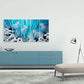 SYGALLERIER Jelly Fish Large Metal Wall Art Hand Grind Aluminum Artwork 3D Undersea World Coastal Pictures Nautical Decor for Living Room Bedroom