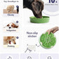 LE TAUCI Slow Feeder Dog Bowls Ceramic, 3 Cups Slow Feeding Dog Bowl Medium Large Breed, Pet Bowl for Fast Eaters, Puzzle Pet Dishes,Clover Green