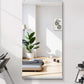 Home Gym Mirror - 55x28 Inch, 1PCS Frameless Tempered Glass Full Body Mirror for Wall Mount - Ideal for Yoga, Workout, Bedroom, Dance Studio (Silver)