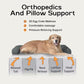 Dog Bed Medium Size Dog-Orthopedic Waterproof Bed for Dogs,Foam Couch Sofa with Washable Removable Cover & Non-Slip Bottom-Dark Grey
