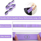 Stretch Strap, Elastic Yoga Stretching Strap, Multi-Loop for Physical Therapy, Pilates, Yoga, Dance & Gymnastics Exercise and Flexible Pilates Stretch Band