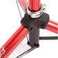 FEEDBACK SPORTS | Sprint Bike Repair Stand | Compact Bicycle Workstand W/Tripod Base | 360-Degree Rotation | Dropout Style Mount | Red