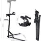 CXWXC Bike Repair Stand -Shop Home Bicycle Mechanic Maintenance Rack- Bike Workstands for Mountain Bike and Road Bike (rs100) (Black)