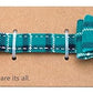 Puppy Collars for Small Dogs - StrawberryEC Adjustable Puppy Id Buckle Collar Leather. Cute Plaid Bandana Dog Collar (Bow-Peacock Green)