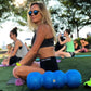 Rollga LITE - The Better Foam Roller for Physical Therapy. Deep Tissue Massage Roller for Muscle Recovery, Back Pain Relief & Flexibility. Yoga & Pilates Exercise Roller. Beginner & Athlete Approved.
