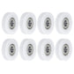 uxcell 8pcs Nylon Pulley U-Groove Ball Bearing 6x27x7mm U Groove Roller Wheel (GCr15) Chrome Steel Bearings, ABEC3