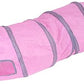 iCAGY Cat Tunnel for Indoor Cats Interactive, Rabbit Tunnel Toys, Pet Toys Play Tunnels for Cats Kittens Rabbits Puppies Crinkle Pop Up 47" Shape S
