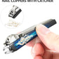 Toe Nail Clippers for Thick Nails - 5PCS Heavy Duty Toenail Clipper for Men, 37mm/16mm Wide Jaw Opening Nail Clippers