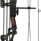 Compound Bow Archery for Youth and Beginner, Right Handed,19”-28” Draw Length,15-29 Lbs Draw Weight, 260 fps
