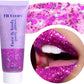 Purple Face Glitter Gel,Mardi Gras Carnival Singer Concerts Festival Rave Accessories,Body Glitter,Sequins Face Glitter Paint Makeup,Sparkling Hair Chunky Glitter for Women,50ML