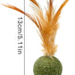 5 Pieces of Catnip Toys Ideal Catnip Ball to Stimulate Cat Exercising and Interacting Toys for Cats