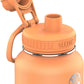 Takeya Actives Water Bottle with Spout Lid - Bottle with Double Stainless Steel Insulation - Dishwasher Safe & BPA-Free - Bottle with Spout Lid & Removable Bumper - 32 oz, Tart Orange