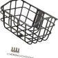 Basket Black Front Sturdy Construction Aluminum Alloy Large Capacity Accessories Cargo Container for Pet Transport