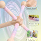 Bird Stand Perch Toy, 360° Rotating Natural Wooden Parrot Perch for Bird Cages, Colorful