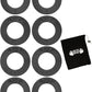 Micro Gainz Calibrated Fractional Weight Plates Set, 8 Piece Olympic Weight Plates Set with Bag, Designed for Olympic Barbells for Strength Training and Micro Loading, Made in USA