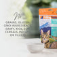 Feline Natural High Protein Dry Cat Food, Freeze-Dried Diet with 98% Meat, Organs & Seafood, No Peas, Grains, or Artificial Additives, Made in New Zealand, Chicken & Lamb, 3.5oz