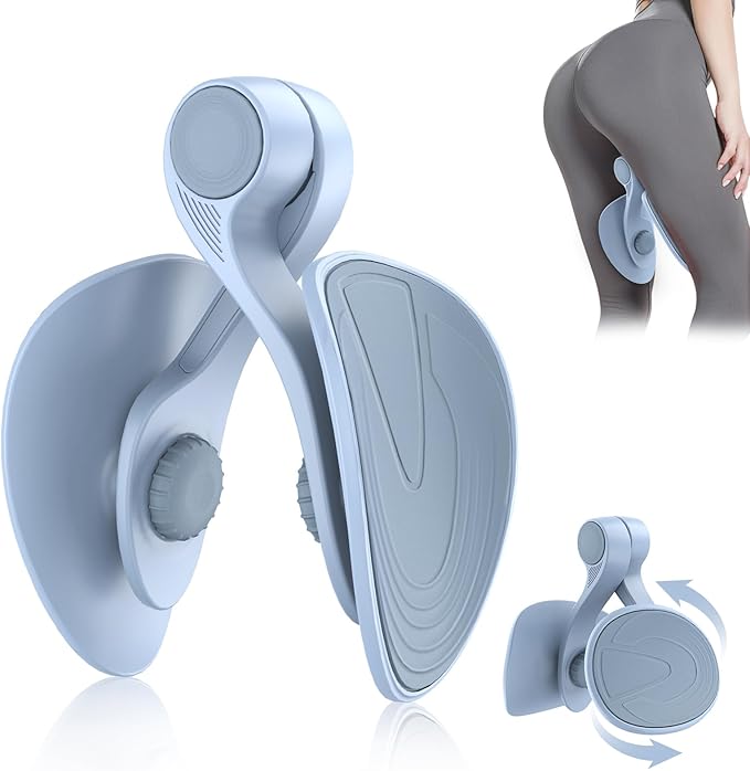 Hip Trainer Kegel Exerciser, Pelvic Floor Trainer, Kegel Trainer for Postpartum Rehabilitation, Trimmer Inner Thigh, Thigh Toner Workout