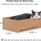 FUKUMARU 5 PCS Cat Scratching Boards, 11.4 Inch Width Ex-Large Cat Scratcher Box, Reversible Cardboard Scratchers for Indoor Cats, Cat Scratch Box for Large, Medium and Small Cats, Protect Furniture