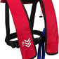 Manual Inflatable Life Jacket|Life Vest for Adults|PFD Low Profile|Supports up to 330 lbs(YSH700)