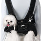 Dog Backpack Carrier - Spine-Friendly for Small Dogs (4-8 lbs), Horizontal Design Dog Carrier with Adjustable Back Straps,Legs-Out Comfort for Travel/Hiking/Cycling (Black, Size S)