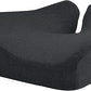 Cushion Lab Patented Pressure Relief Seat Cushion for Long Sitting Hours on Office & Home Chair - Extra-Dense Memory Foam for Soft Support. Car Pad for Hip, Tailbone, Coccyx, Sciatica - Black