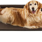 RRPETHOME Large Elevated Cooling Dog Bed, Raised Dog Cot Beds for Large Dogs, Elevated Outdoor Pet Cot, Chew Proof Portable Cooling Pet Cot with Skid-Resistant Feet and Breathable Mesh