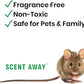| Small Animal Bedding Deodorizer | 100% Natural & Fragrance Free, Non-Toxic Pet Odor Eliminator for Home | Active Carbon & Zeolite Extends Pet Bedding Life | Deodorizer for Pets 4lbs