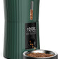 Petory Timed Automatic Cat Feeders - 4L Programable Dry Food Dispenser for Cats and Small Medium Dogs 6 Meals with Desiccant Bag Dual Power Supply 10S Voice Recorder