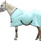Horse Fly Sheet, Standard Neck Comfy Mesh Fly Sheet for Horses, Equine Summer Sheets UV-Protective Green 66